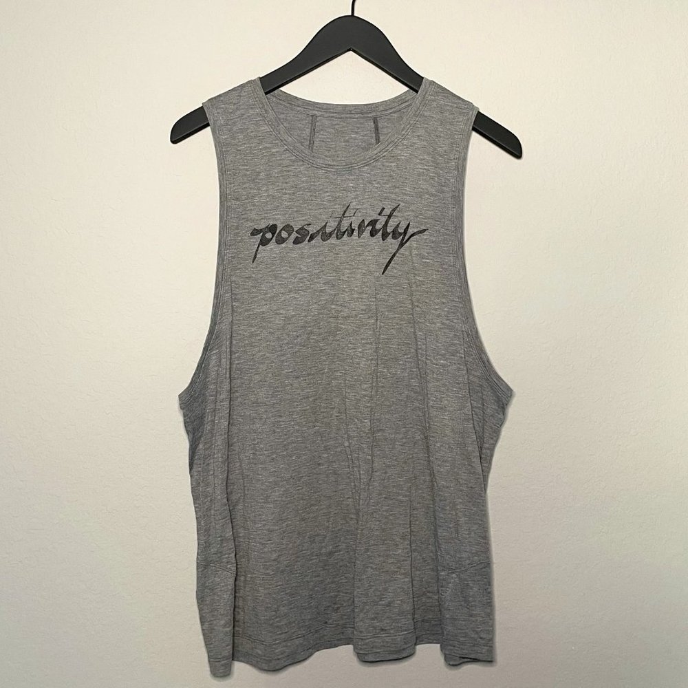 EUC lululemon Box It Out Tank Expression